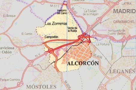 Plano Alcorcón